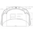 Tambour de frein PE Automotive [256.000-00A]