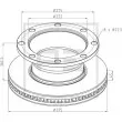 PE Automotive 256.052-00A - Jeu de 2 disques de frein avant