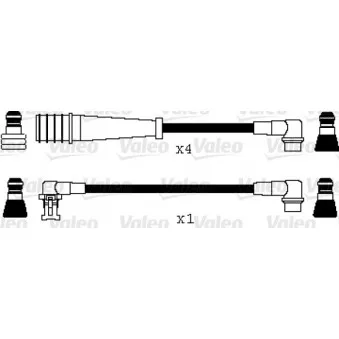 VALEO 346031 - Kit de câbles d'allumage