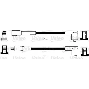 Kit de câbles d'allumage VALEO OEM 7701025483
