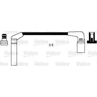 VALEO 346040 - Kit de câbles d'allumage