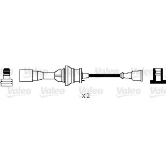 VALEO 346085 - Kit de câbles d'allumage