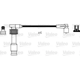 VALEO 346088 - Kit de câbles d'allumage