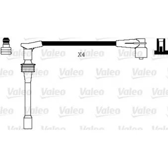 VALEO 346098 - Kit de câbles d'allumage
