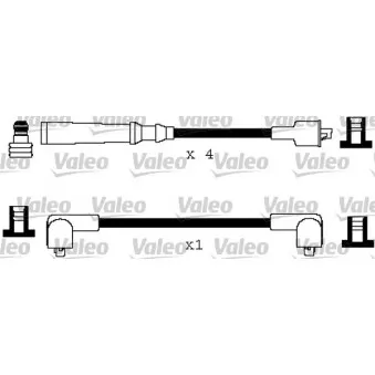 Kit de câbles d'allumage VALEO 346109