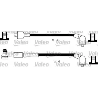Kit de câbles d'allumage VALEO 346122