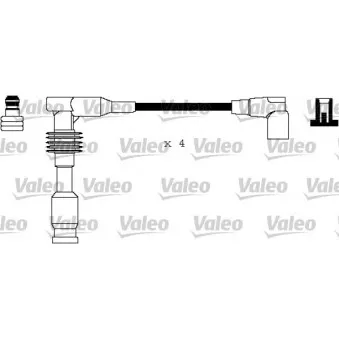 Kit de câbles d'allumage VALEO OEM 1612552