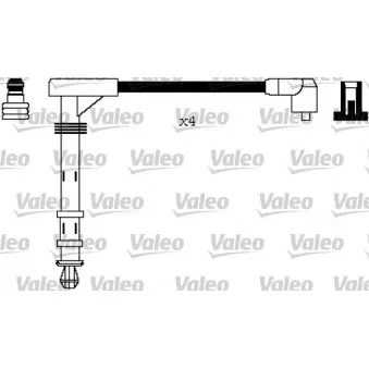 Kit de câbles d'allumage VALEO 346156
