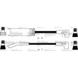 VALEO 346161 - Kit de câbles d'allumage