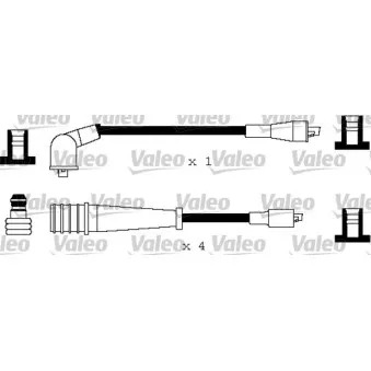 Kit de câbles d'allumage VALEO 346164