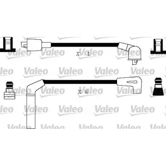 Kit de câbles d'allumage VALEO 346169