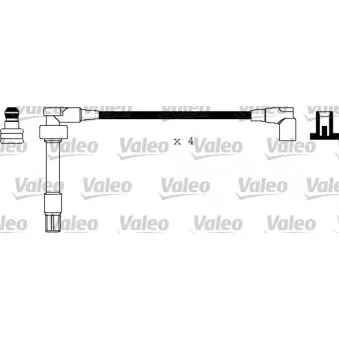 VALEO 346172 - Kit de câbles d'allumage