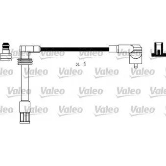 Kit de câbles d'allumage VALEO OEM 078905533A
