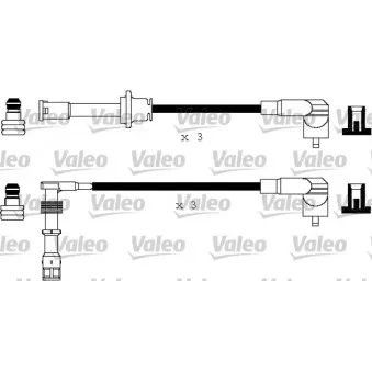 VALEO 346182 - Kit de câbles d'allumage