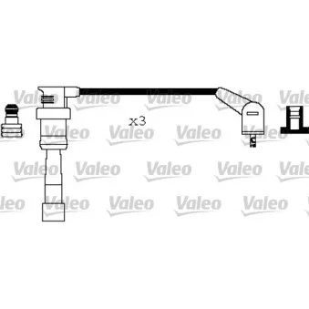 Kit de câbles d'allumage VALEO OEM MD338249