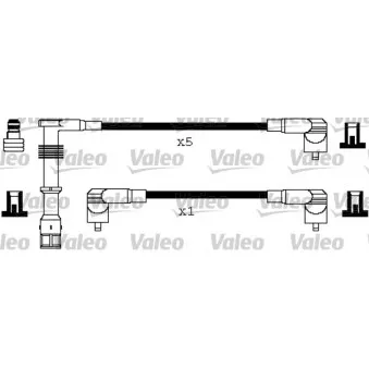 Kit de câbles d'allumage VALEO 346203