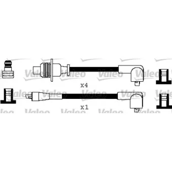 VALEO 346218 - Kit de câbles d'allumage
