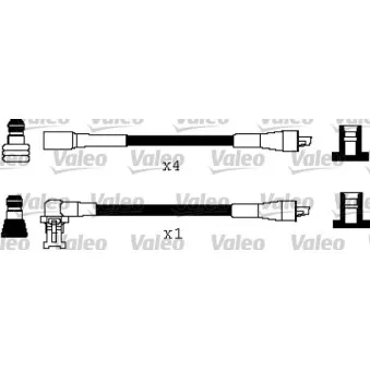 Kit de câbles d'allumage VALEO 346241