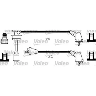 Kit de câbles d'allumage VALEO 346258