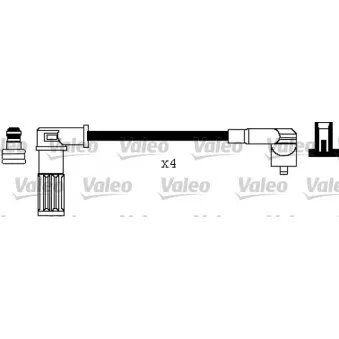 VALEO 346262 - Kit de câbles d'allumage