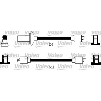 Kit de câbles d'allumage VALEO OEM 2040