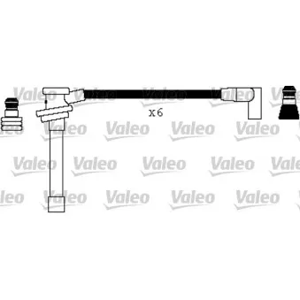 Kit de câbles d'allumage VALEO 346274