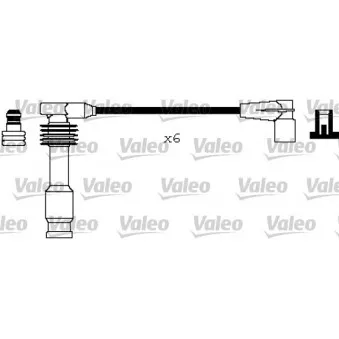 VALEO 346279 - Kit de câbles d'allumage