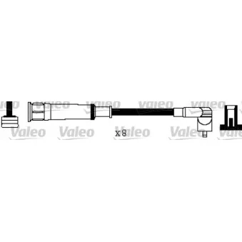 Kit de câbles d'allumage VALEO OEM 60566483