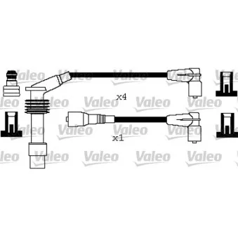 Kit de câbles d'allumage VALEO OEM 1612606