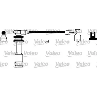 Kit de câbles d'allumage VALEO OEM T928C