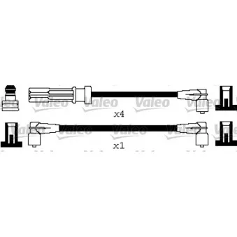 VALEO 346306 - Kit de câbles d'allumage