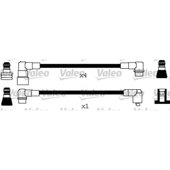 VALEO 346307 - Kit de câbles d'allumage