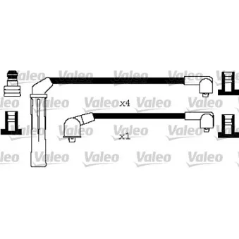 VALEO 346308 - Kit de câbles d'allumage