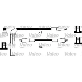Kit de câbles d'allumage VALEO 346310