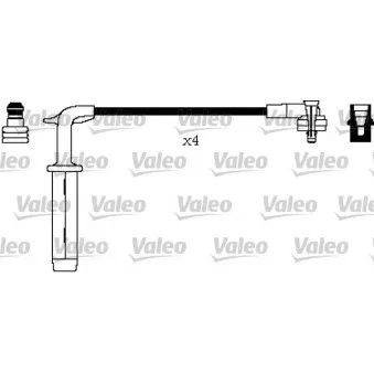 Kit de câbles d'allumage VALEO OEM 1063621