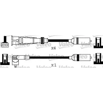 Kit de câbles d'allumage VALEO OEM N10052505