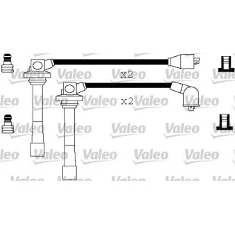 Kit de câbles d'allumage VALEO OEM 8bh418140