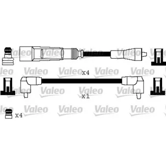 Kit de câbles d'allumage EFI AUTOMOTIVE 4101