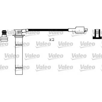 VALEO 346336 - Kit de câbles d'allumage