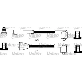 Kit de câbles d'allumage VALEO 346347