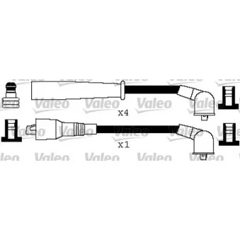 VALEO 346352 - Kit de câbles d'allumage