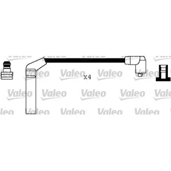Kit de câbles d'allumage VALEO OEM T747B