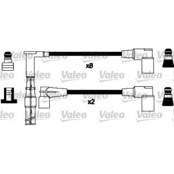 VALEO 346379 - Kit de câbles d'allumage