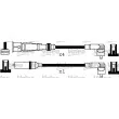 VALEO 346382 - Kit de câbles d'allumage