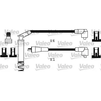 VALEO 346401 - Kit de câbles d'allumage
