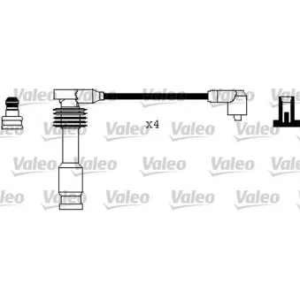 Kit de câbles d'allumage VALEO OEM 1612658