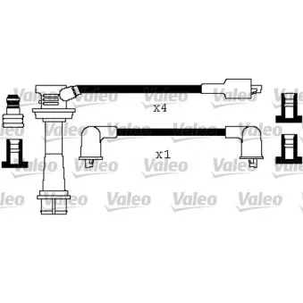VALEO 346432 - Kit de câbles d'allumage