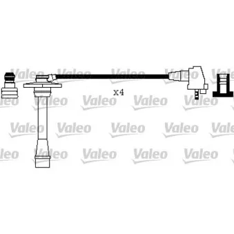 Kit de câbles d'allumage VALEO OEM 9091922373