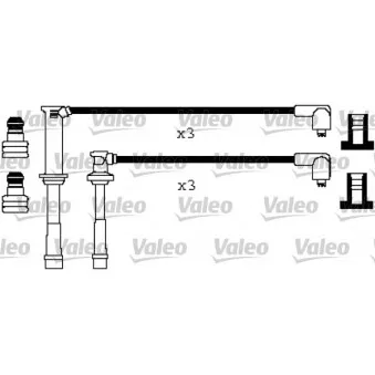 Kit de câbles d'allumage VALEO OEM KL0118140C