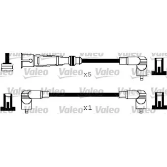 Kit de câbles d'allumage VALEO 346465